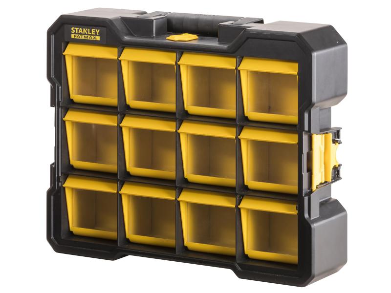 Stanley Fatmax Organizer Flip Bin Fatmax Pro 12 Fächer, lee Vertikaler Organizer