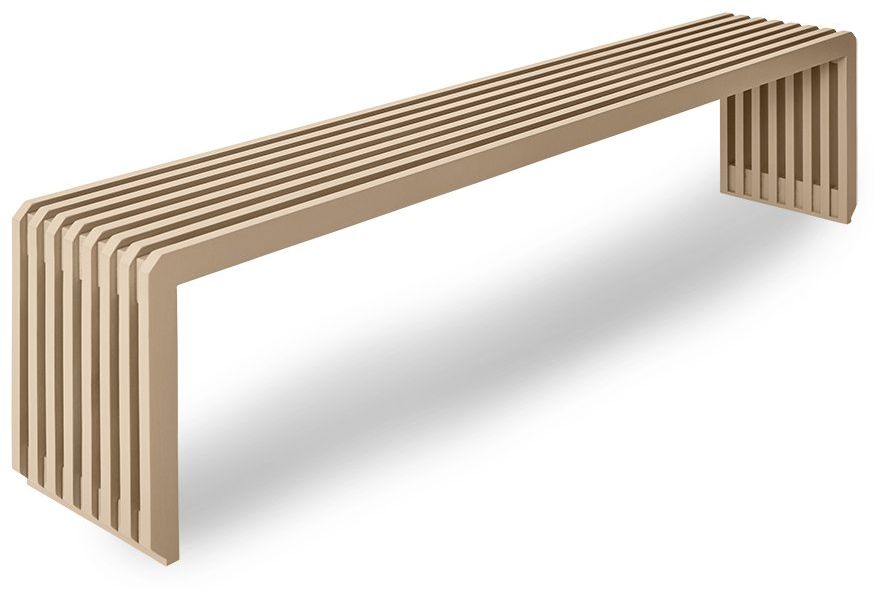 HKLIVING Slatted Bank
