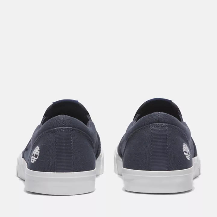 Basket basse sans lacets Mylo Bay pour homme en bleu
