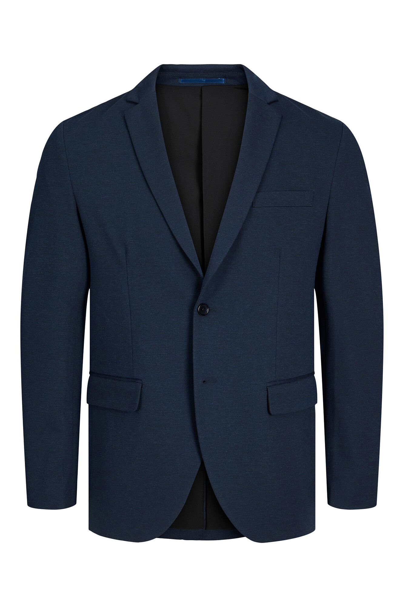 Blazer de corte justo com poliéster reciclado