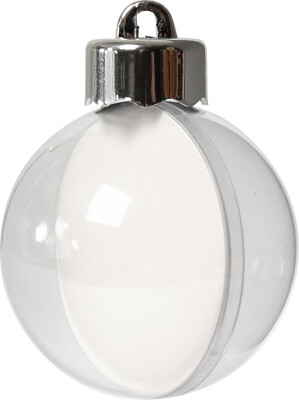Deko-Kugle - Ø 5 CM - Transparent - 10 Stk