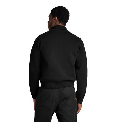 Pull homme Engineered Bomber Knit NOIR G-STAR