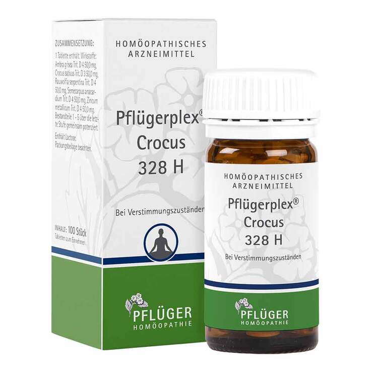Pflügerplex Crocus 328 H Tabletten, 100 St