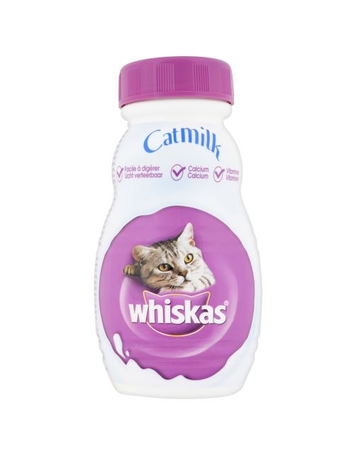 Whiskas Catmilk - Kattensnack - Melk 200 ml