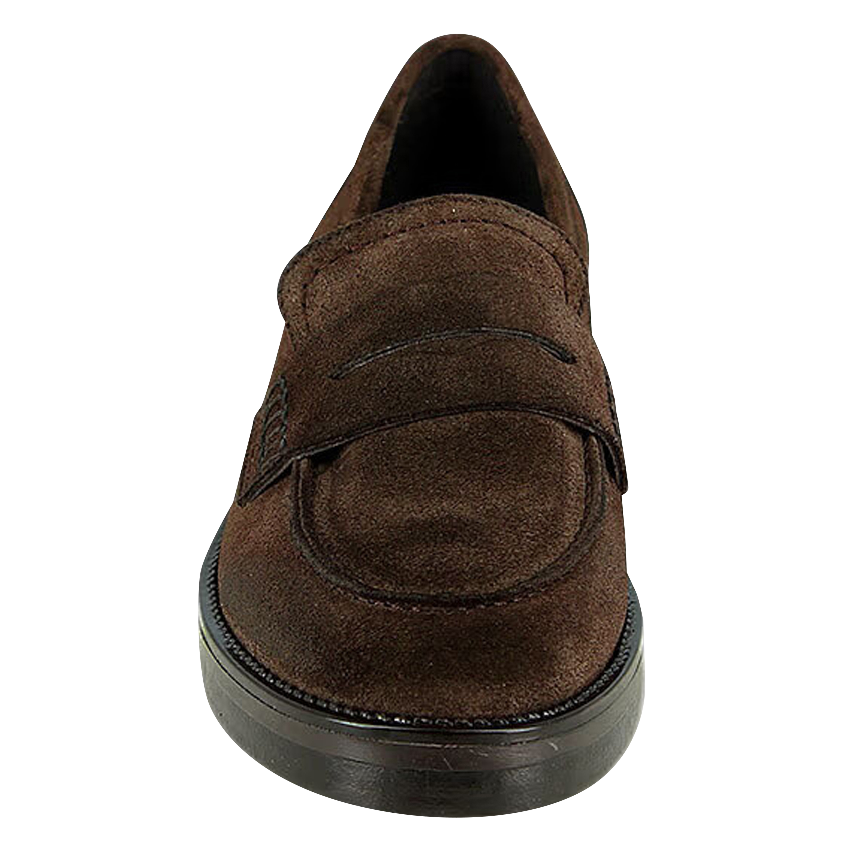 MIRNA - Mocassins en cuir velours | Marron