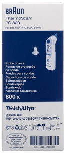 WELCH ALLYN ThermoScan PRO 6000 Schutzhüllen, 800 Stück