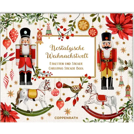 Coppenrath Verlag Stickerbuch - Nostalgische Weihnachtswelt (Behr)