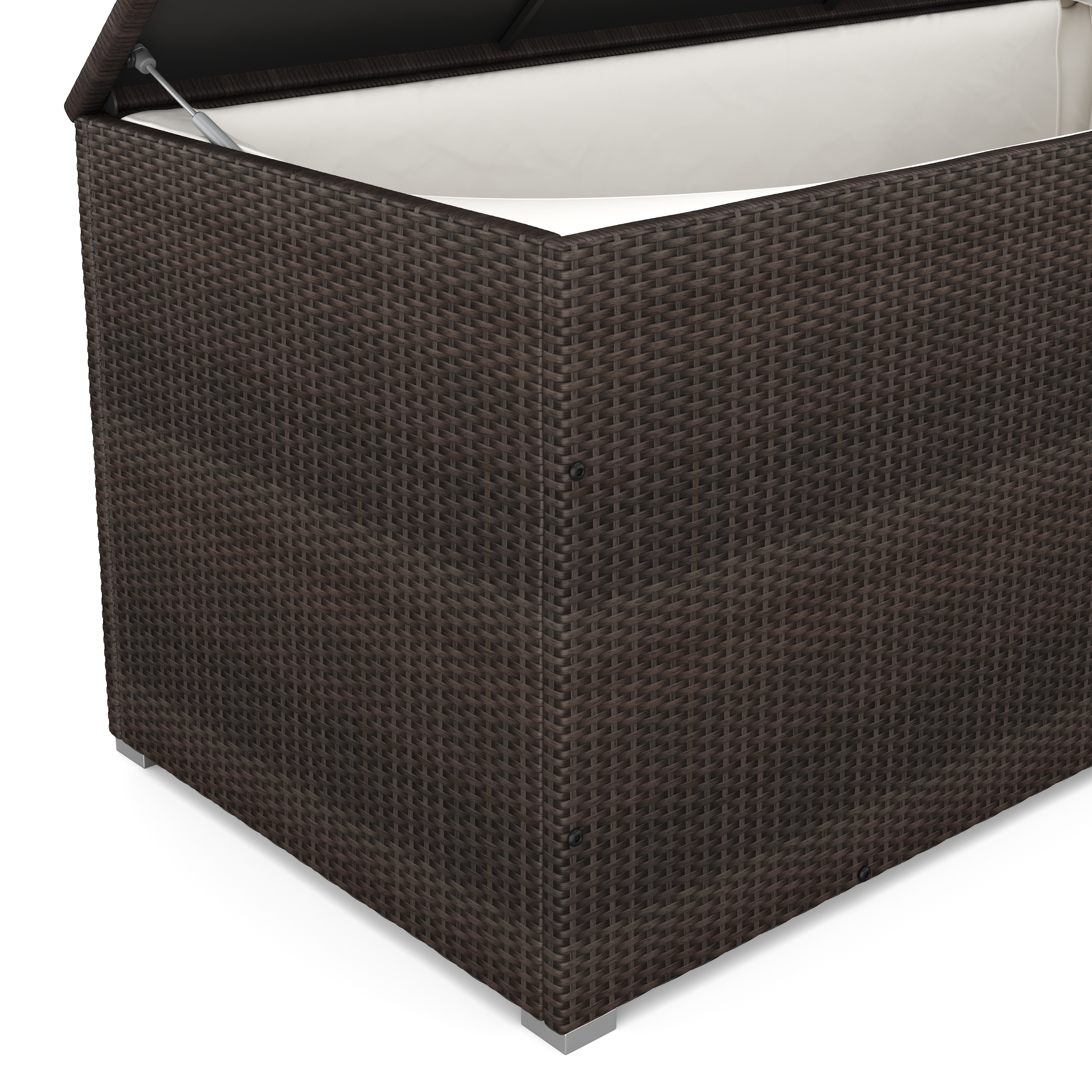 Rattan Kissenbox SINA 190 x 85 x 85 cm mixed