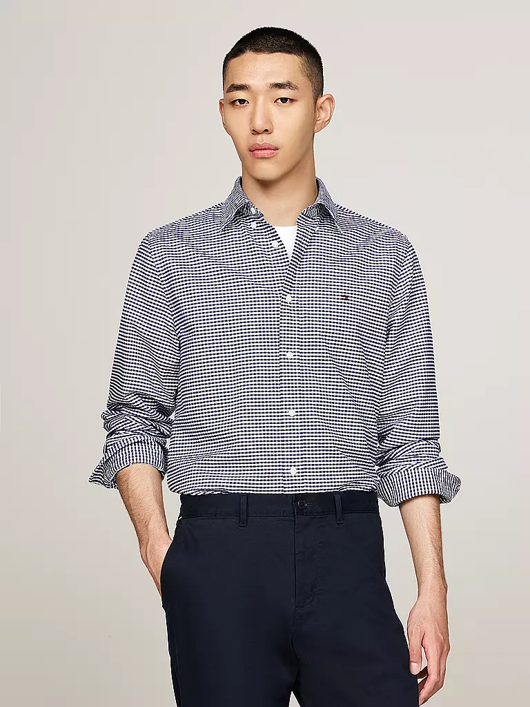 TOMMY HILFIGER Hemd blau