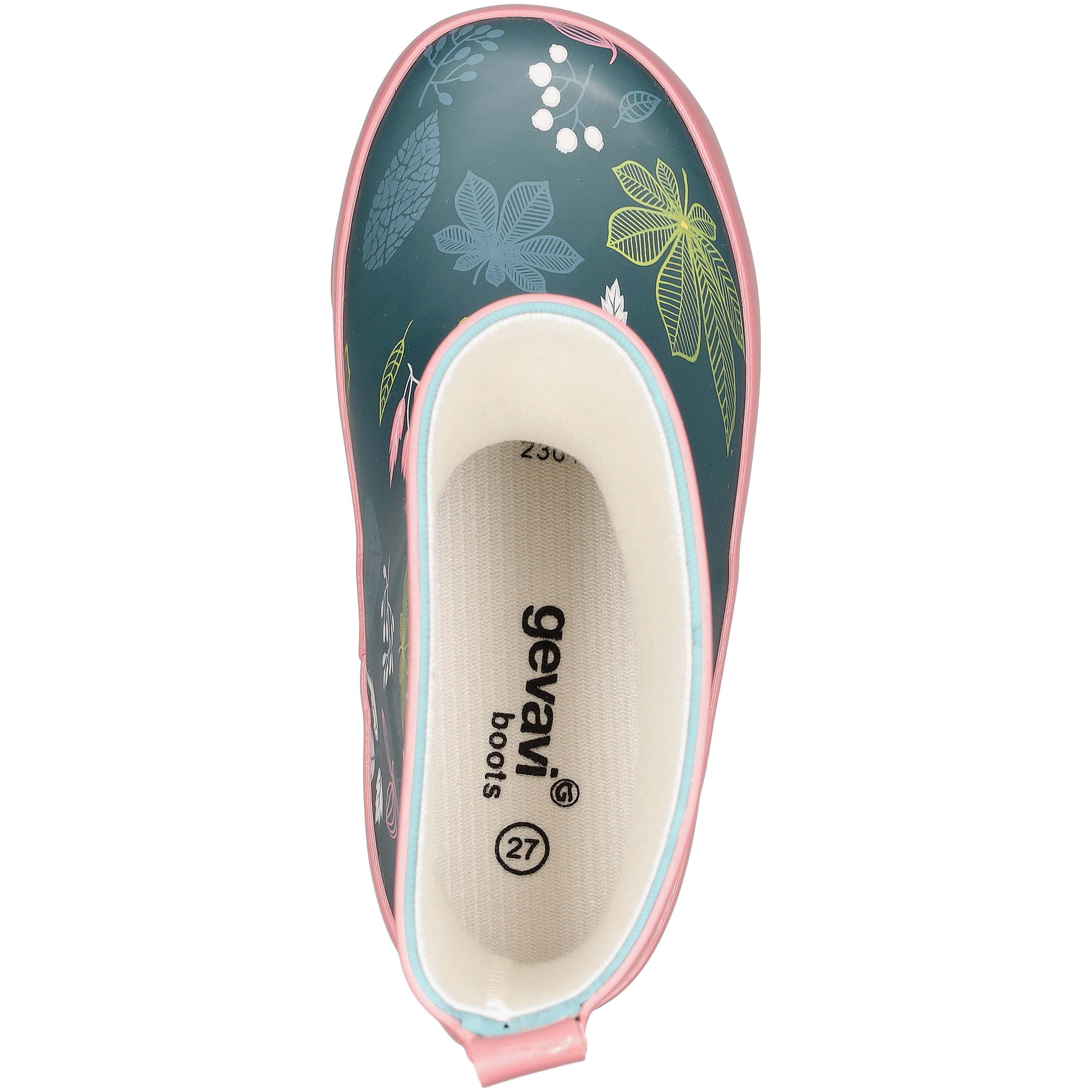 Gevavi Fleur - Regenlaars kind - Donkerblauw/Roze - 21