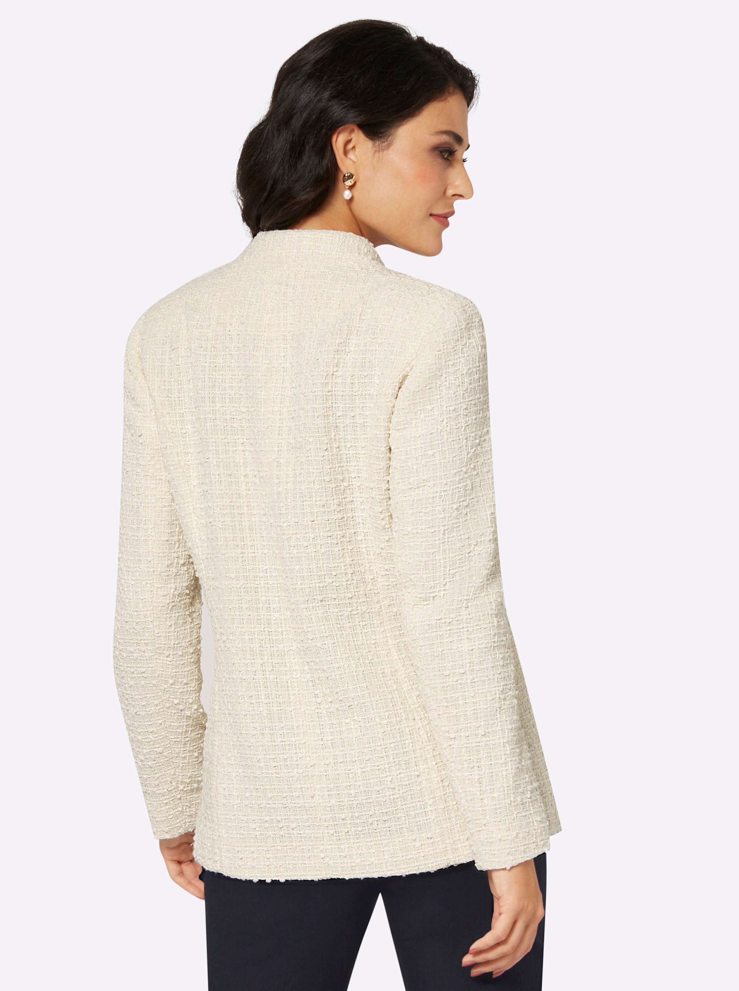 Blazer in ecru