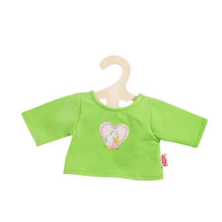 Heless Farbenfroh bedrucktes T-Shirts, Größe 28-35 cm, sortiert