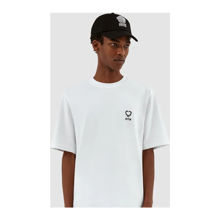 Arte Antwerp Casquette Circle Flower Embroidery | Noir
