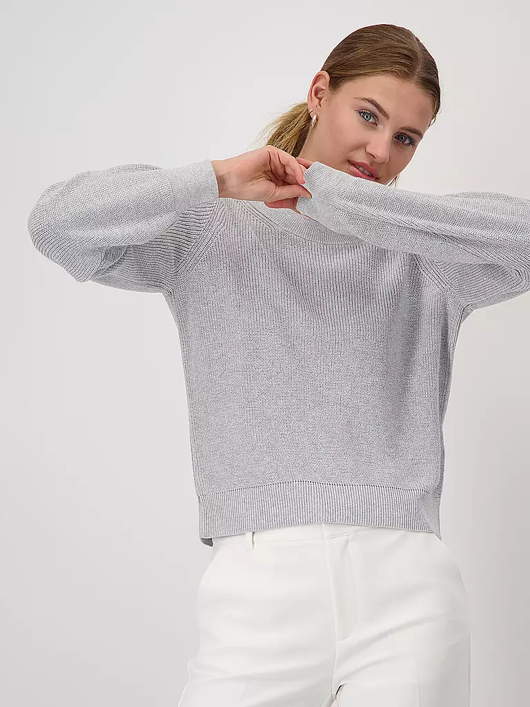 MONARI Pullover hellgrau