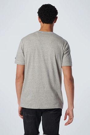 No Excess T-Shirt Streep Melange Off-White 19350221SN-011 kopen