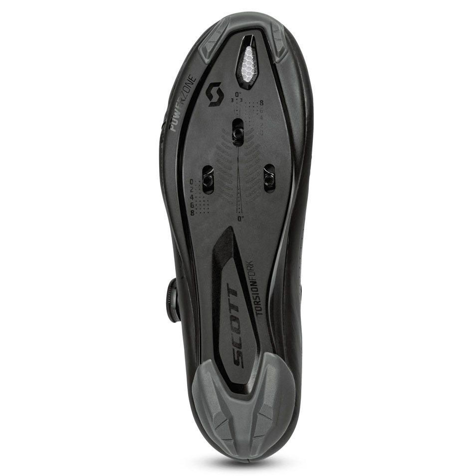 Scott Team Boa Landevejssko Matt Black/Dark Grey