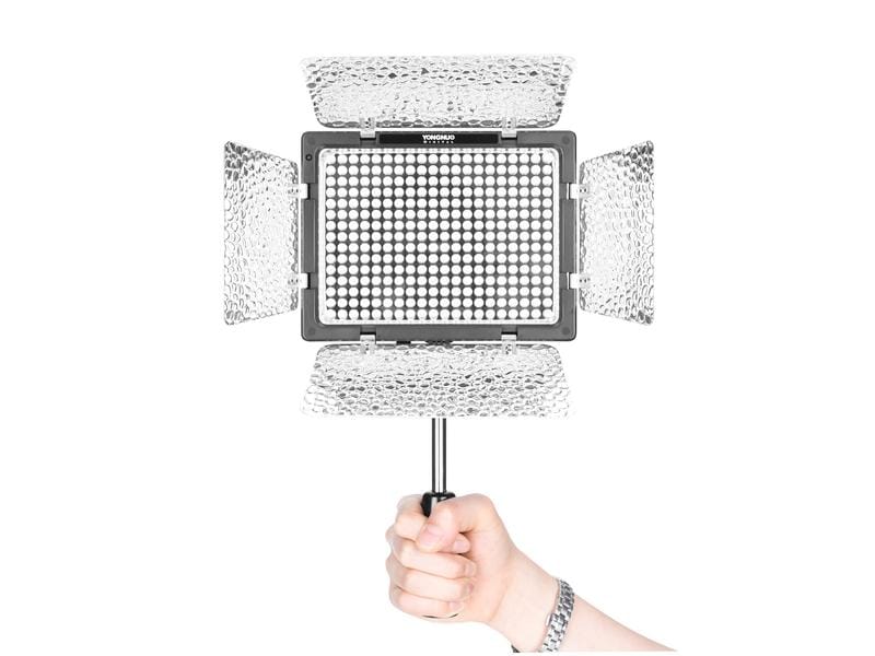 Yongnuo Dauerlicht YN300III Kompakte LED-Videoleuchte mit Abschirmklappen