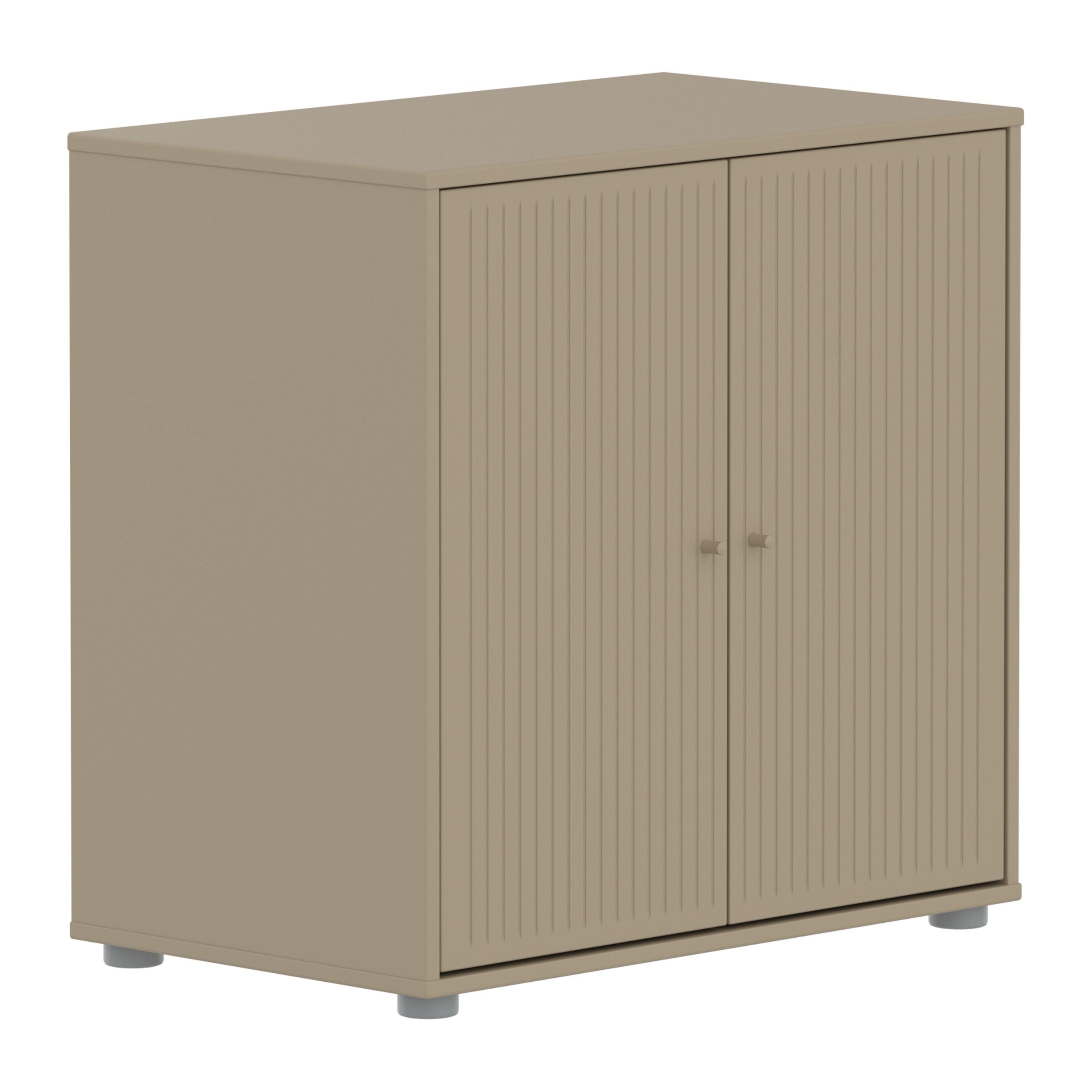 SAGA Rgl grv front Tür oat,oat kno/pla.F - Oat / B: 75.0 cm x T: 45.0 cm x H: 74.0 cm