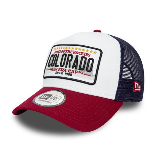 New Era Colorado Patch Trucker Kasket, Navy