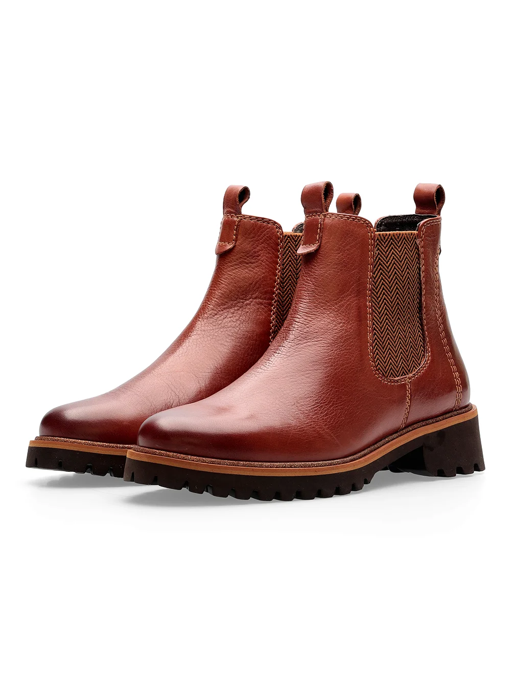 Stiefelette Kent cognac