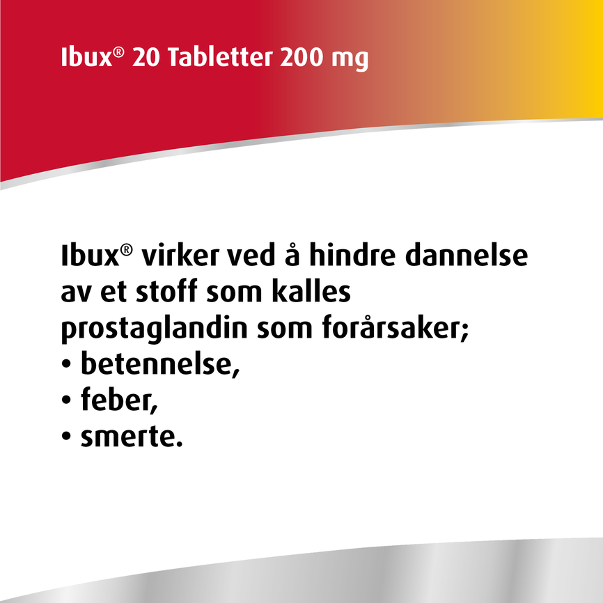 Ibux tabletter 200 mg