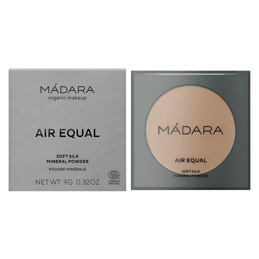 Mádara Air Eqaul Soft Silk Mineral Powder #2 Beige 9g