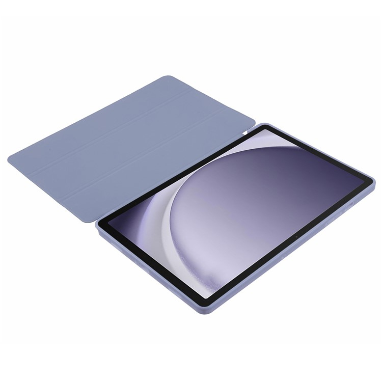 Samsung Galaxy Tab A9  Plus Leder Tasche Flip Cover Hülle - Lila