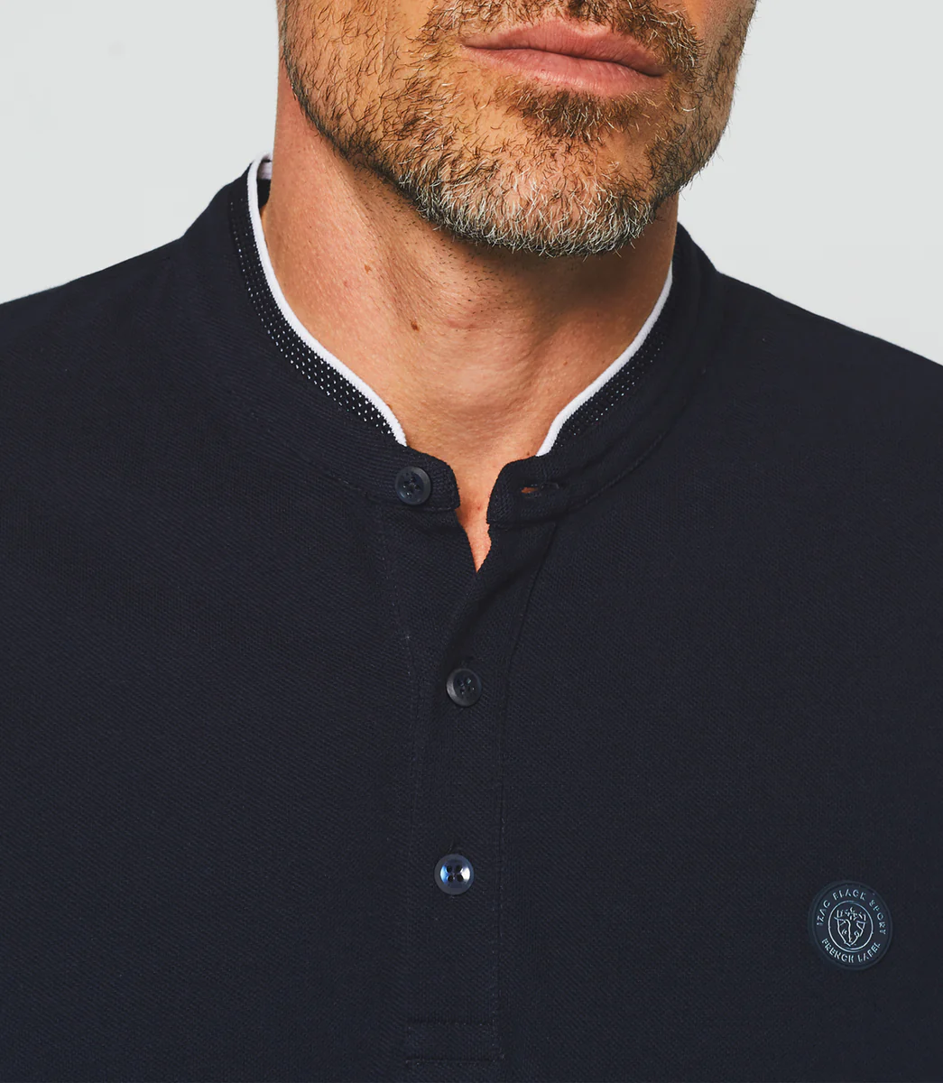 Polo manches courtes marine 