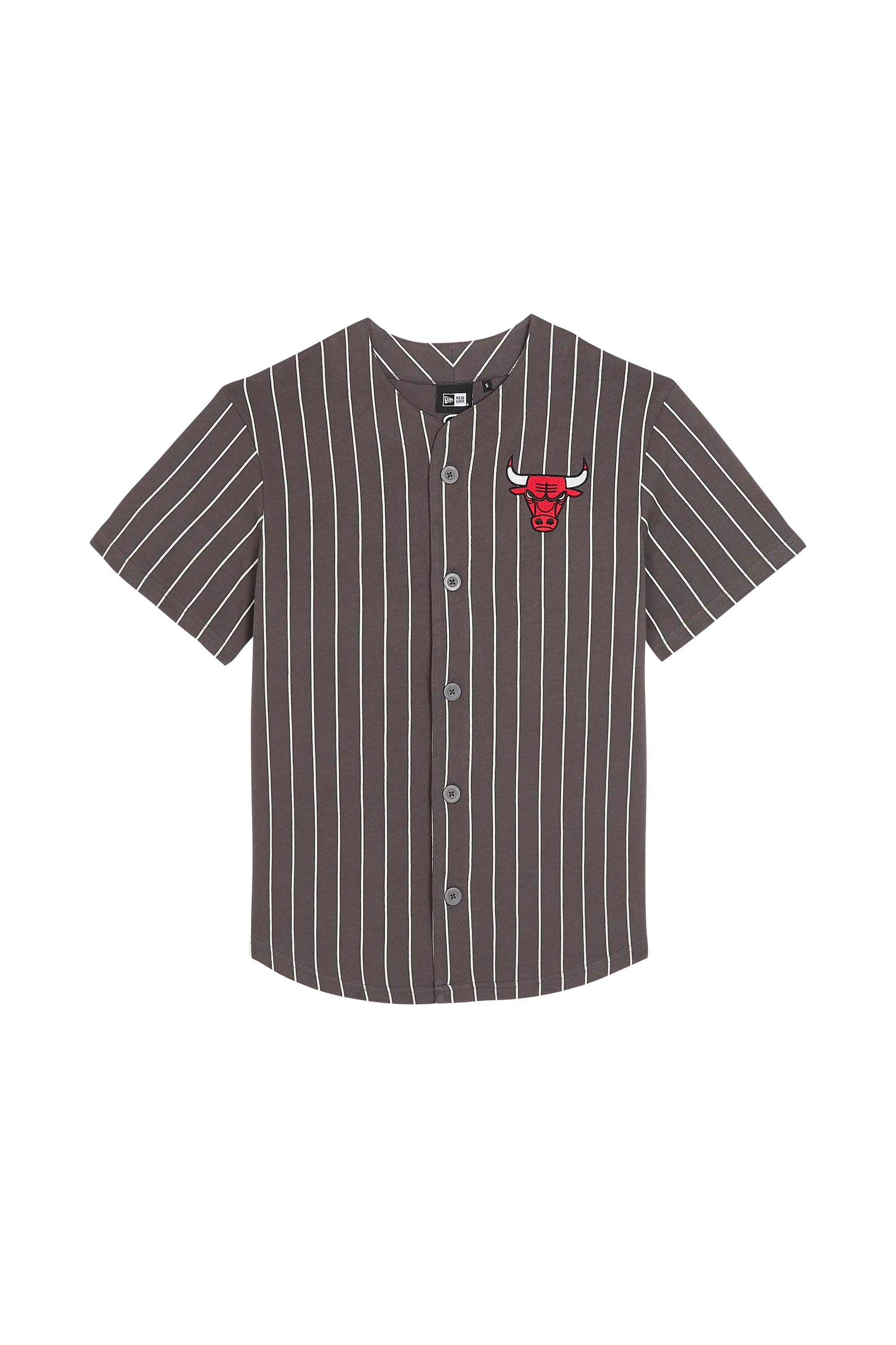 NEW ERA Maillot De Baseball  PINSTRIPE BASEBALL JERSEY CHIBUL Gris