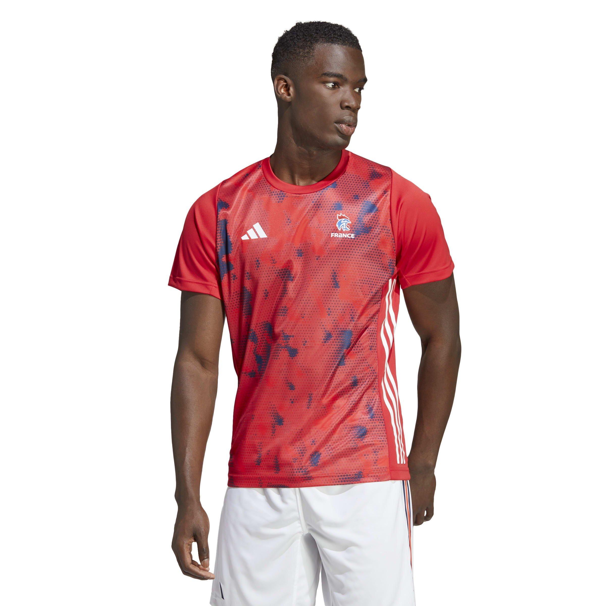 adidas France Handball T Shirt Mens