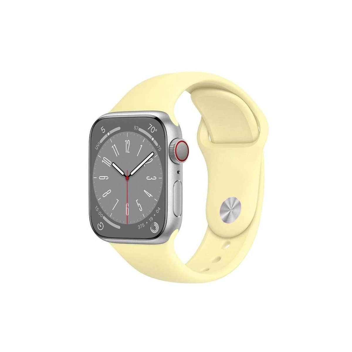 Sport klokkerem Apple Watch 9 (41mm) - Light yellow