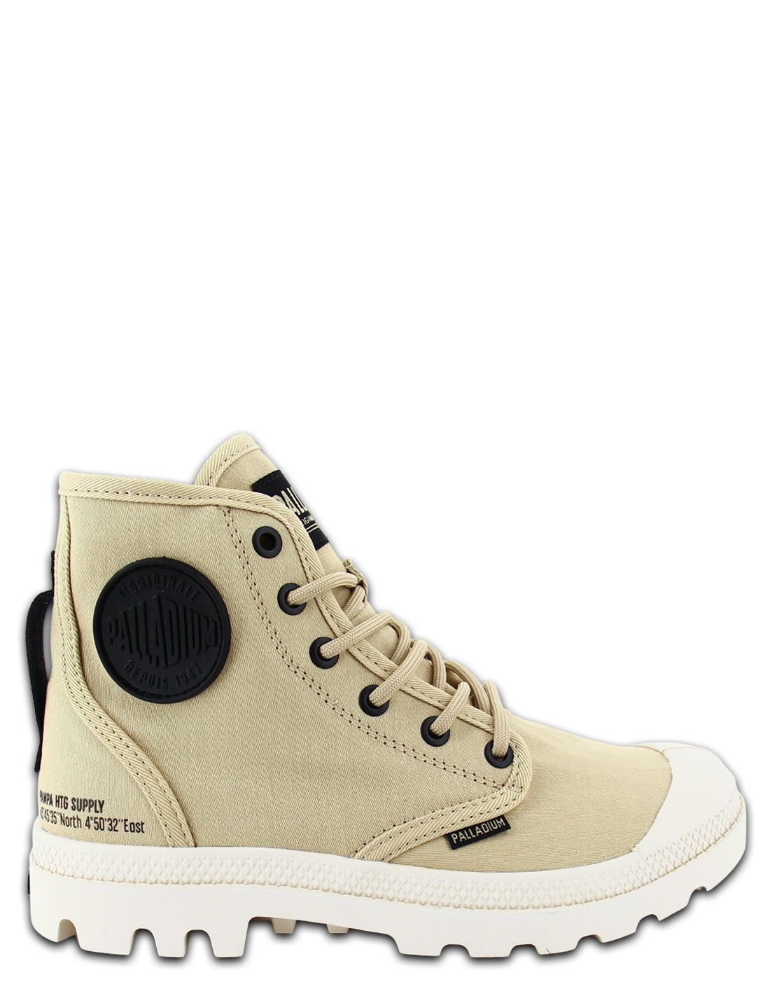 palladium Baskets Montantes Femme Pampa Hi HTG Supply Beige