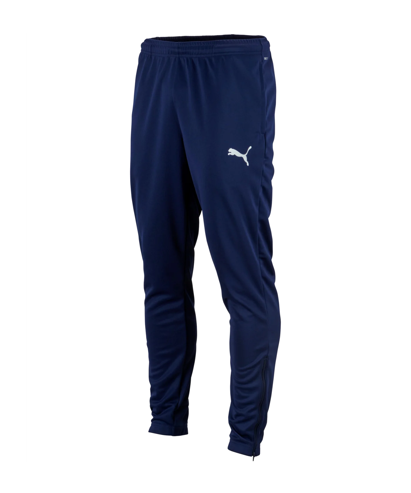 PUMA teamRISE Poly Trainingshose Blau Weiss F06