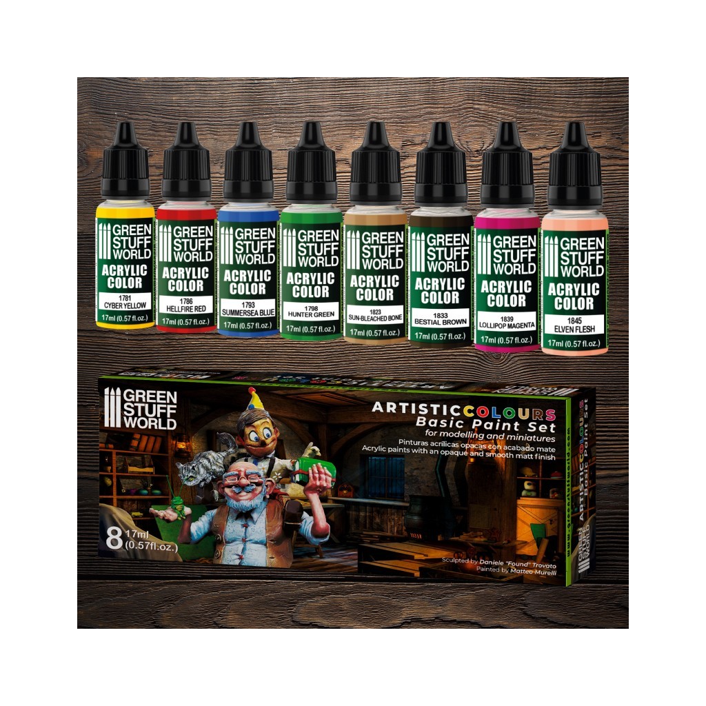 Set de Peintures de Base