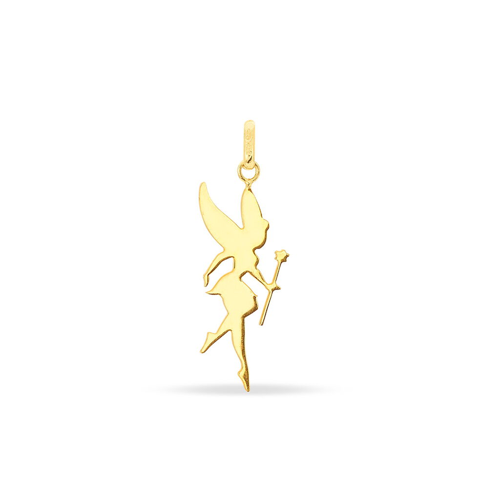 Pendentif Heliciane Fee Or Jaune