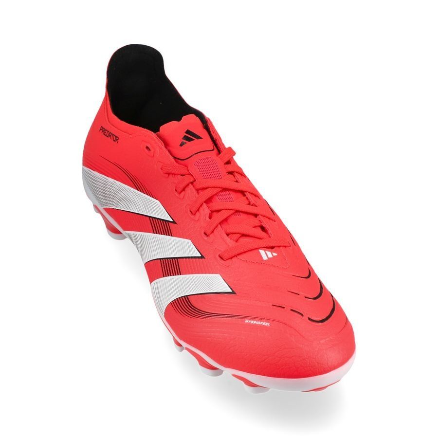 adidas Predator League MG Pure Victory - Lucid Red/Blanc/Noir