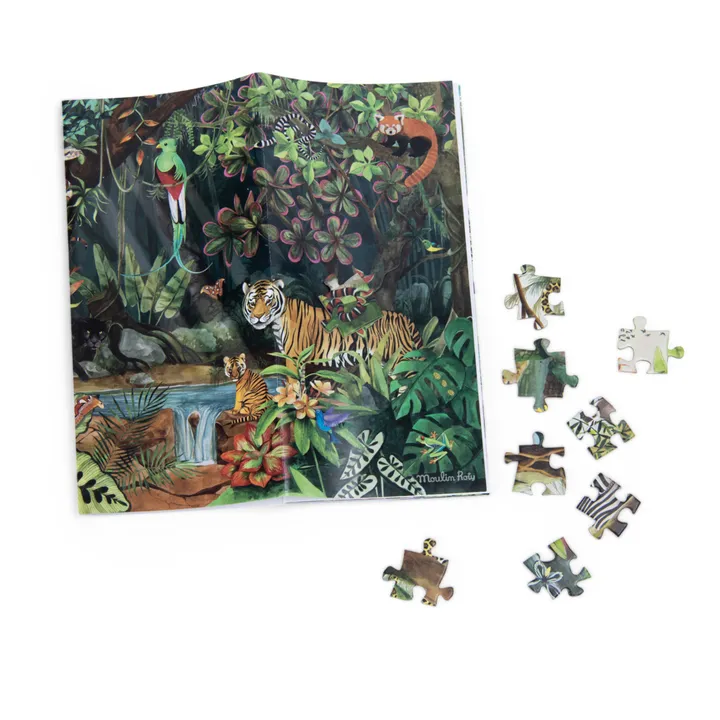 Moulin Roty Puzzle Forêt Tropicale - 350 pièces