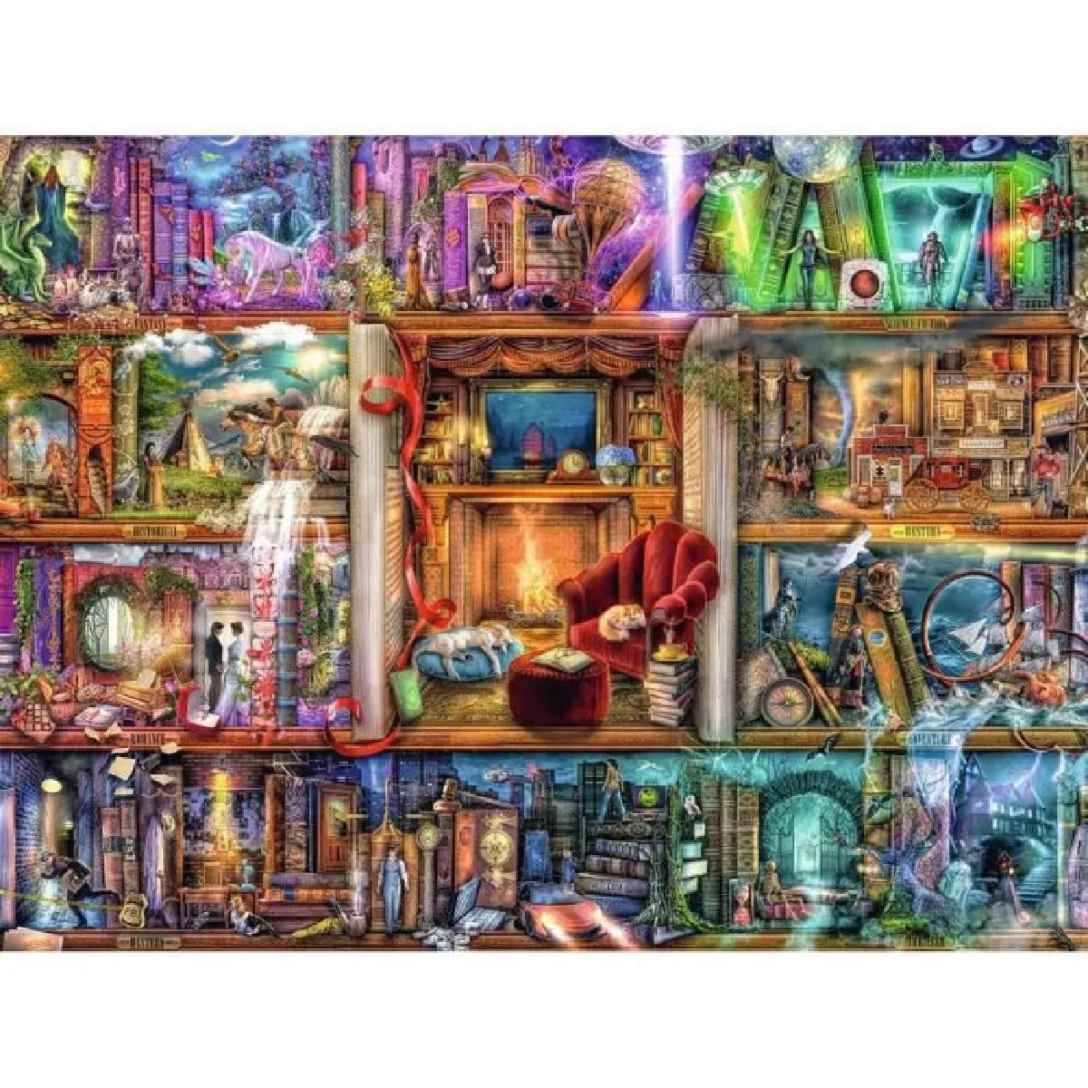 RAVENSBURGER La Grande Bibliothèque