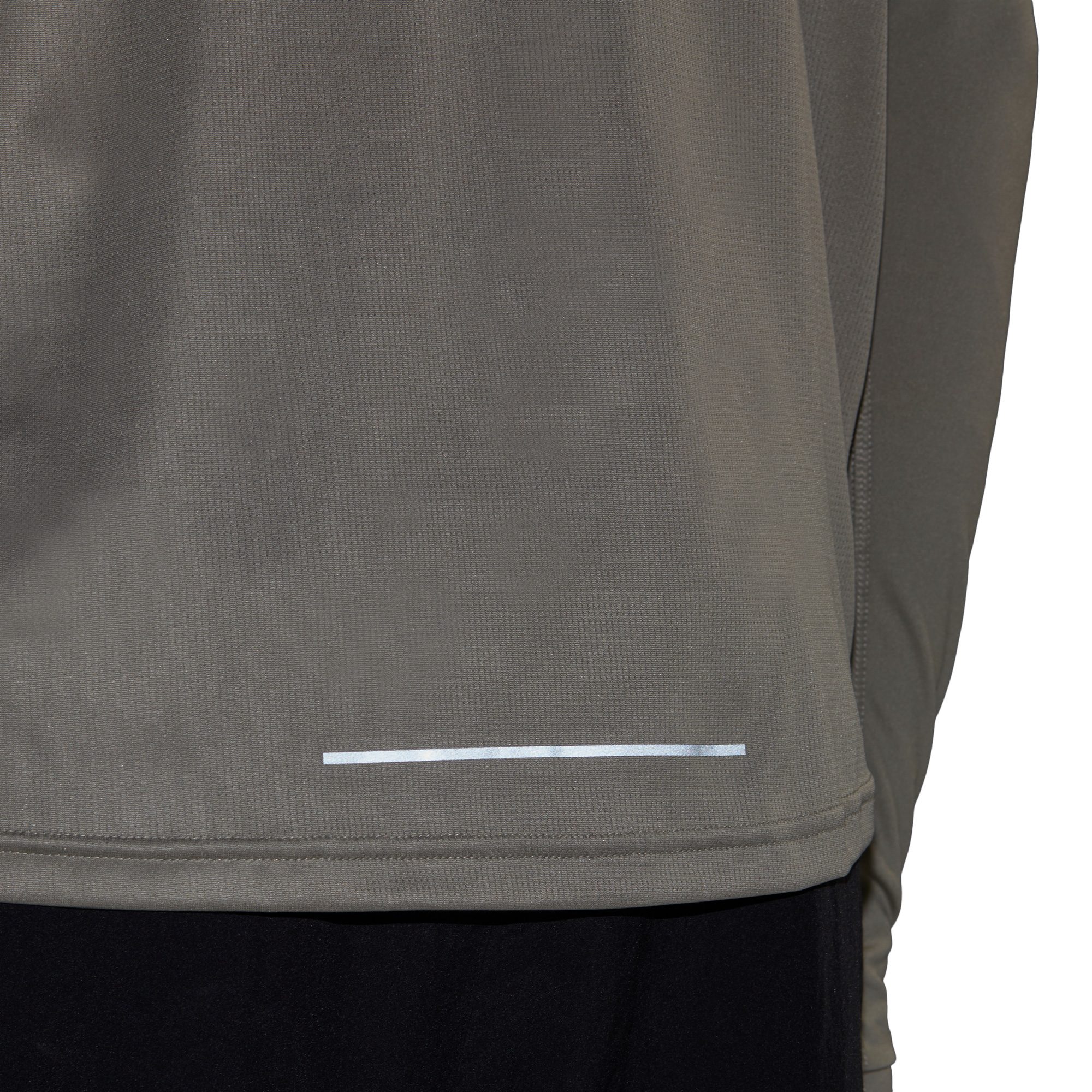 adidas Own the Run 1/2 Zip Longsleeve Shirt Herren silver pebble