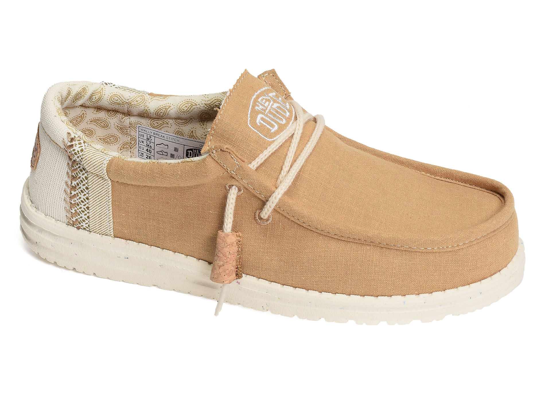 Wally breack stitch ocre
