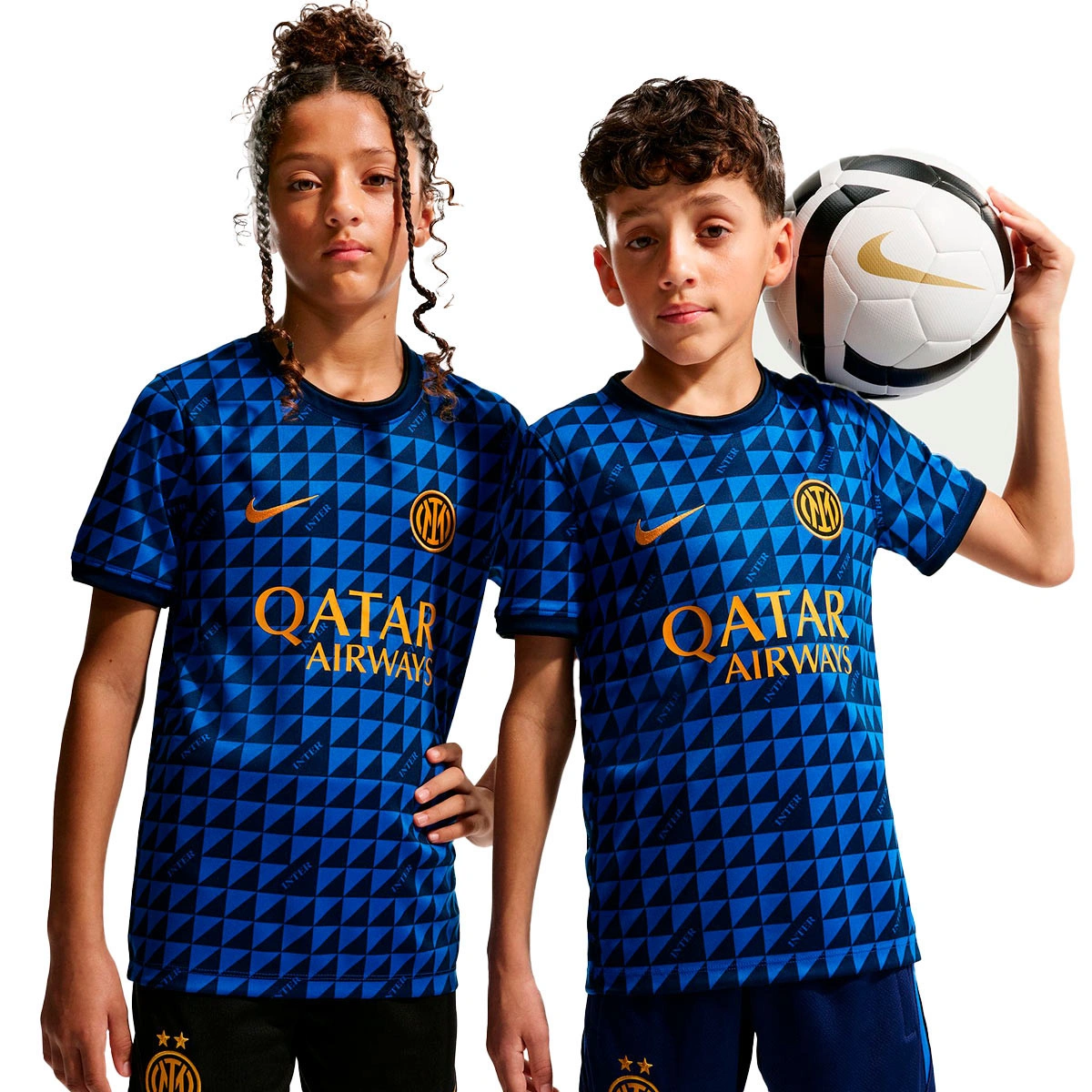 T-Shirt Nike Inter de Milão Pre-Match 2026-2027 Criança
