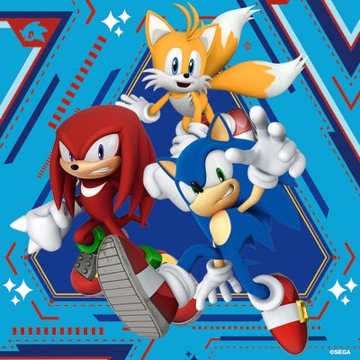 Ravensburger Puslespill Sonic Core 3x49 Brikker
