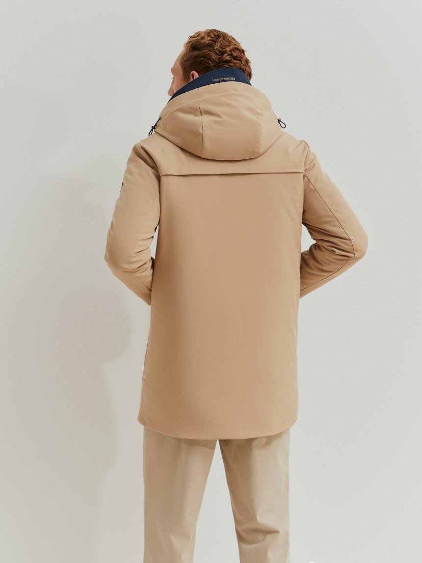 Parka com capuz