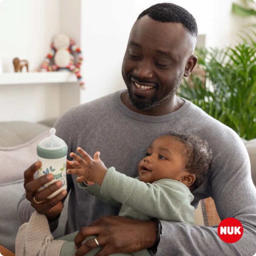 NUK Babyflasche NUK for Nature 260 ml, grün