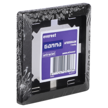 GAMMA Everest Afdekraam 1-Voudig Antraciet