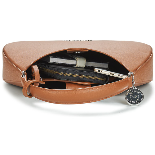 Emporio Armani - WOMAN'S HOBO BAG - Cognac