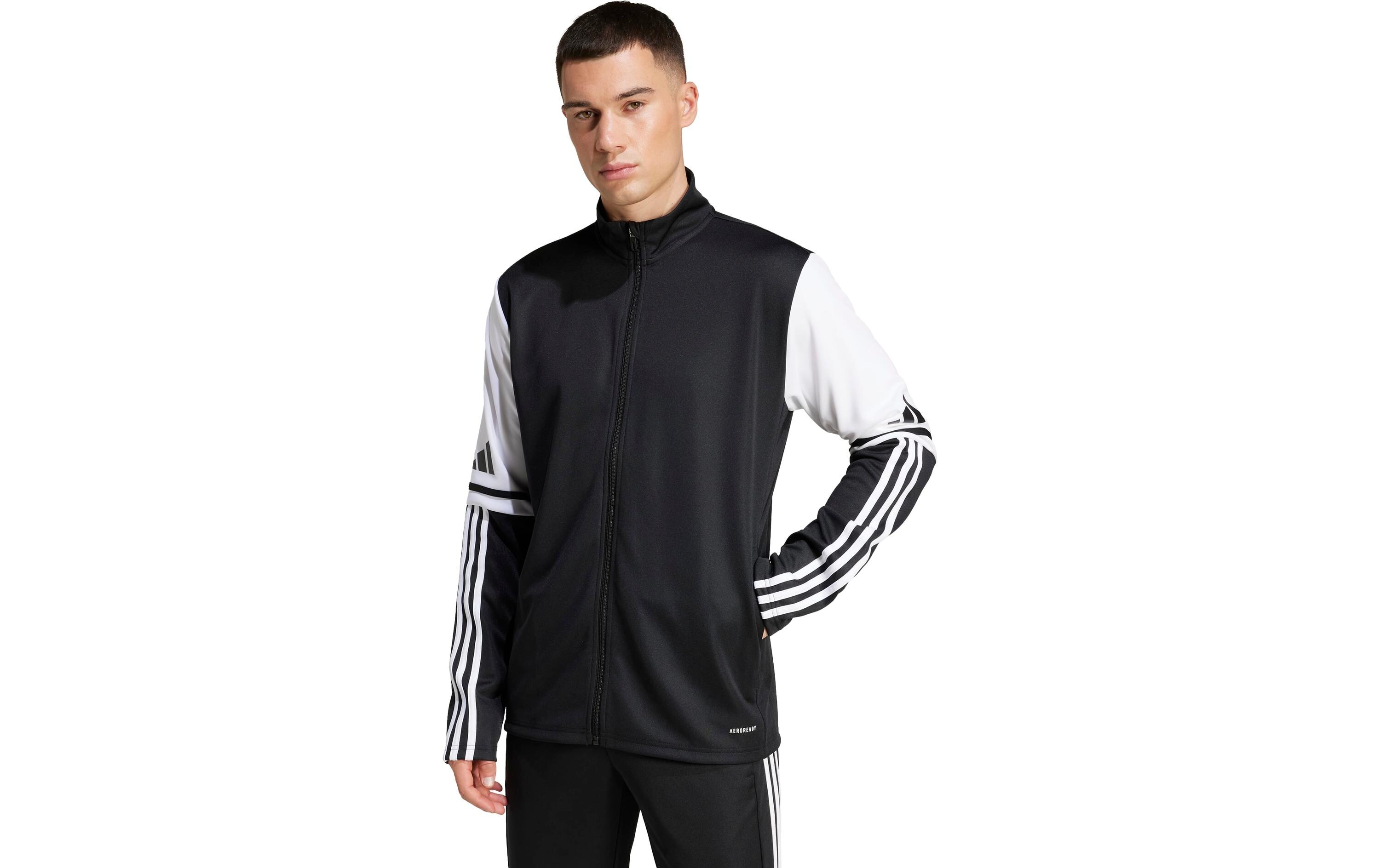 Jacket Training SQ25 LT3, Schwarz/WeissTrainingsanzug-Oberteil
