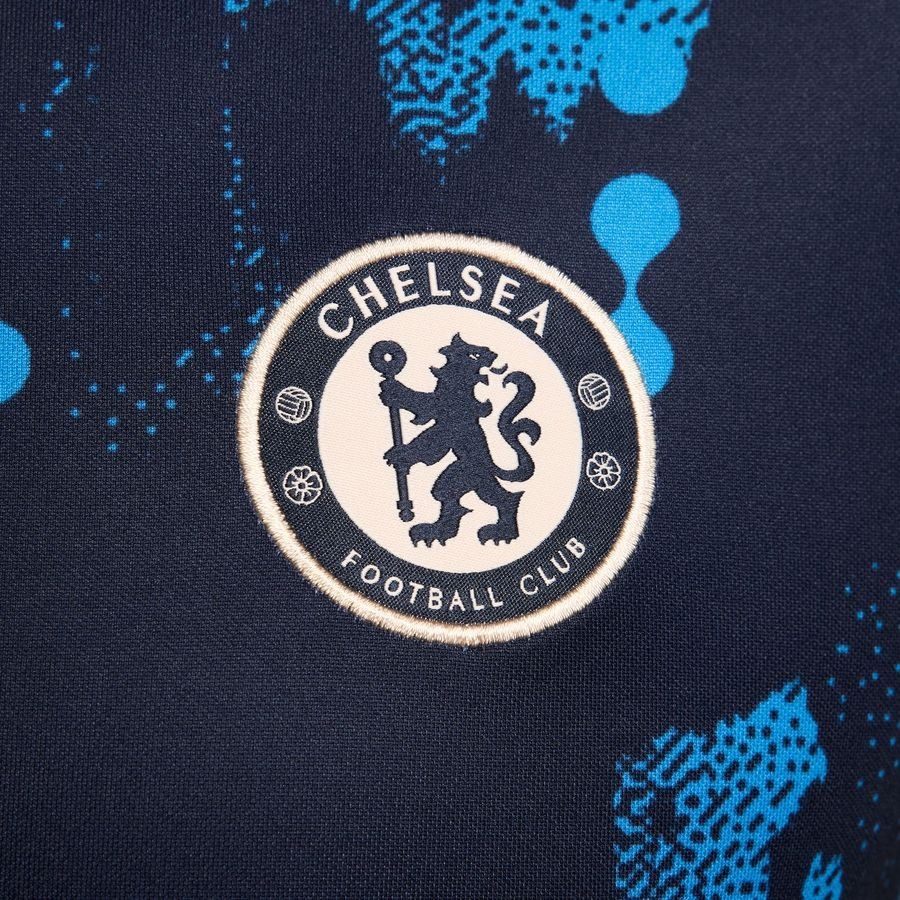 Chelsea T-shirt d'Entraînement Dri-FIT Academy Pro Avant-Match - Bleu Foncé