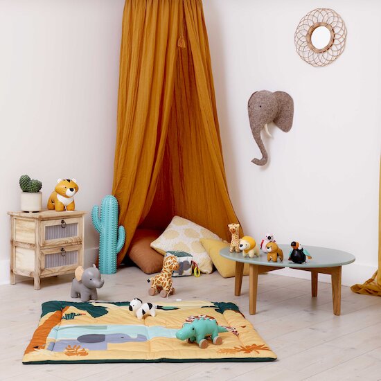 Tapis de parc réversible   Vert d'eau        de               Little Big Friends