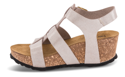 B&CO Damesandal med hæl Beige 813-022